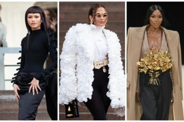 Paris Couture Week: JLo steals the show, Zendaya’s dramatic look, Schiaparelli’s robot baby and more