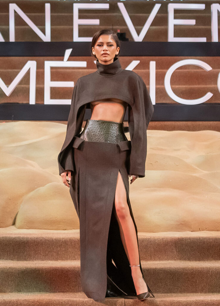 Zendaya Wore Bottega Veneta To The 'Dune: Part Two' Mexico Fan Event