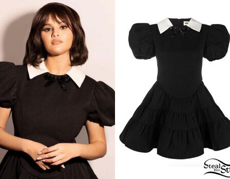 Selena Gomez: Black Mini Dress
