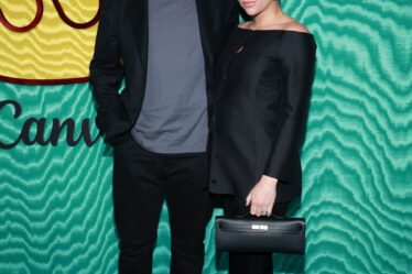 LOS ANGELES CALIFORNIA  FEBRUARY 01  Elliot Grainge and Sofia Richie Grainge attend the 2024 Warner Music Group...