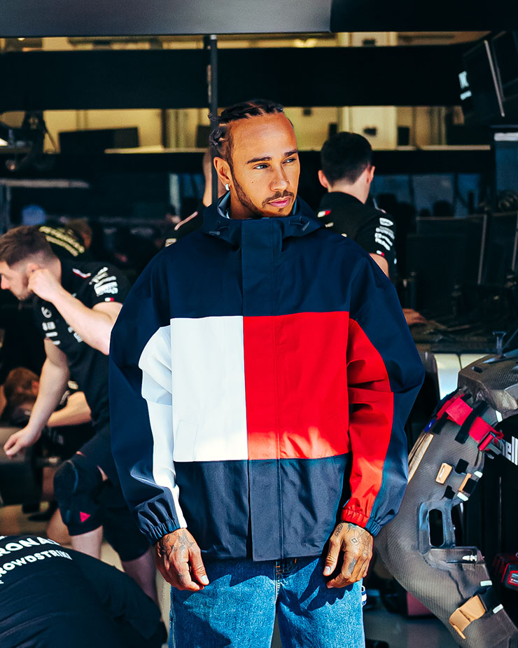Lewis Hamilton Wore Tommy Hilfiger To F1 Grand Prix of Bahrain