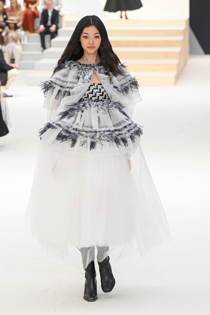 Chanel Haute Couture Fall Winter 2022/2023 (Photo by Stephane Cardinale/Corbis via Getty Images)