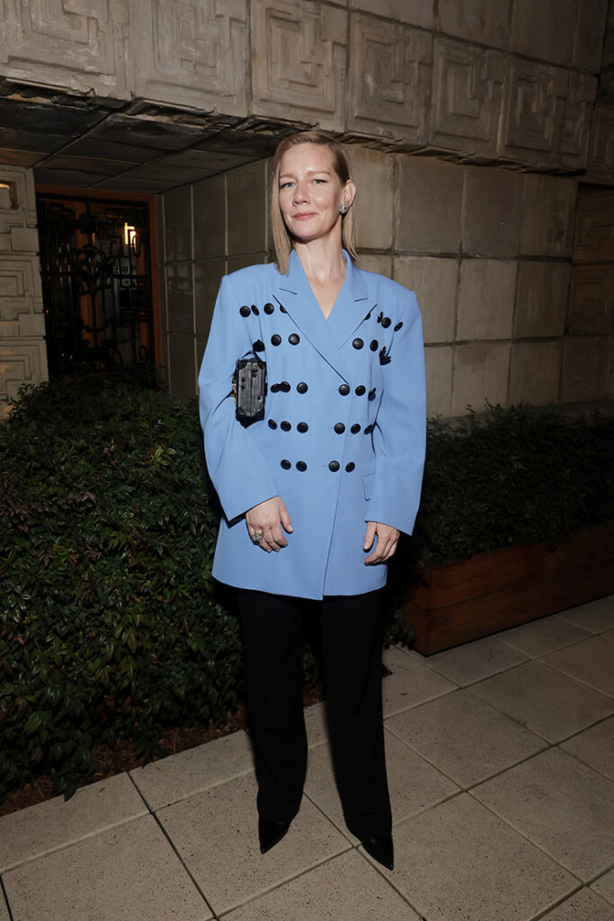 Sandra Hüller at the Louis Vuitton x W Magazine Awards Season Celebration Dinner