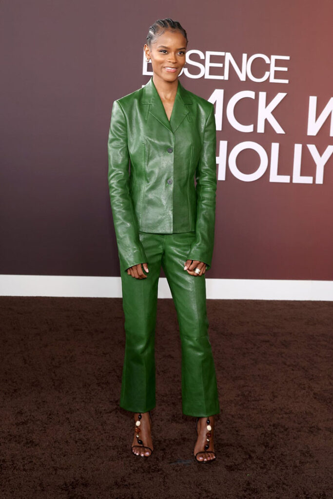 Letitia Wright at the ESSENCE Black Women In Hollywood Awards