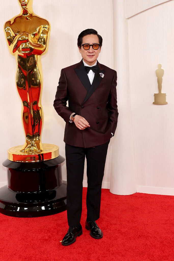 Ke Huy Quan at the 2024 Oscars. 