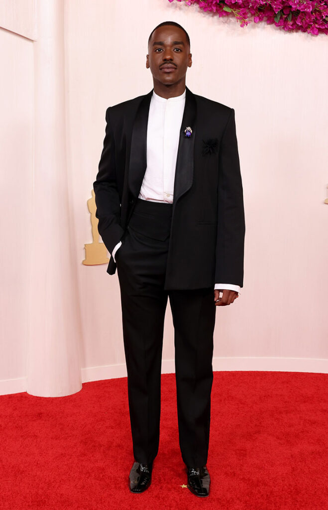 Ncuti Gatwa at the 2024 Oscars. 