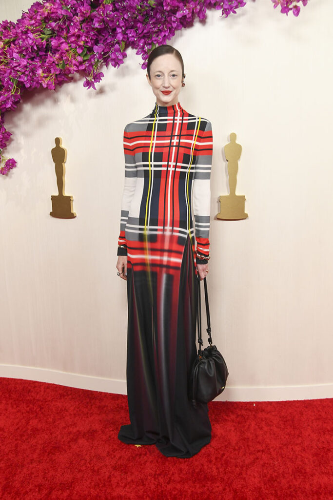 Andrea Riseborough at the 2024 Oscars