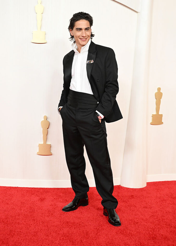 Enzo Vogrincic at the 2024 Oscars