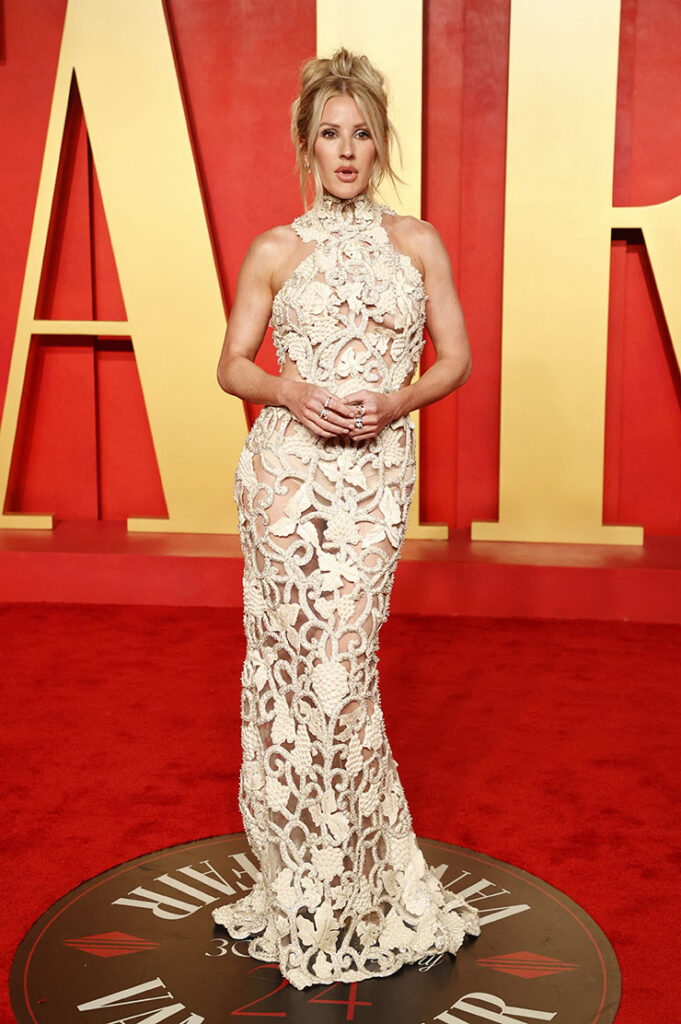 Ellie Goulding attends the 2024 Vanity Fair Oscar Party 