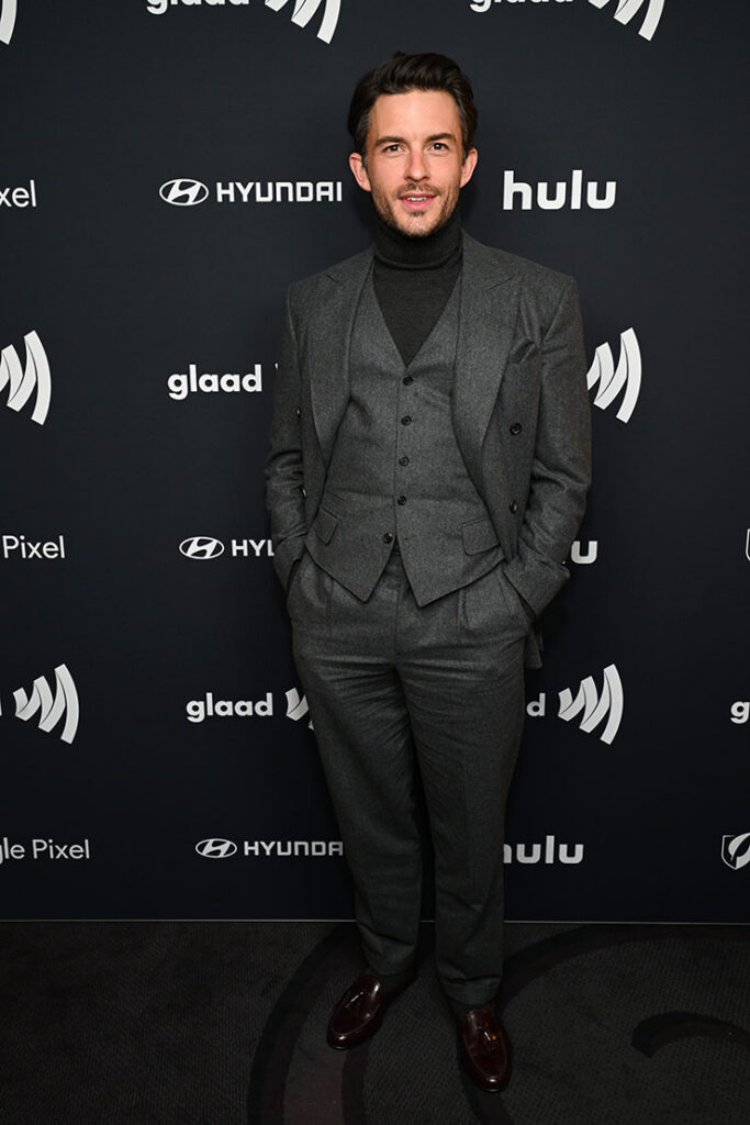 Jonathan Bailey attends the 35th Annual GLAAD Media Awards