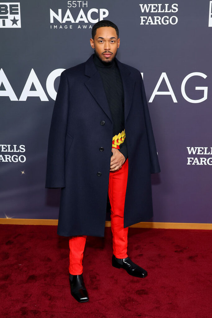 Kelvin Harrison Jr. attends the NAACP Image Awards Dinner