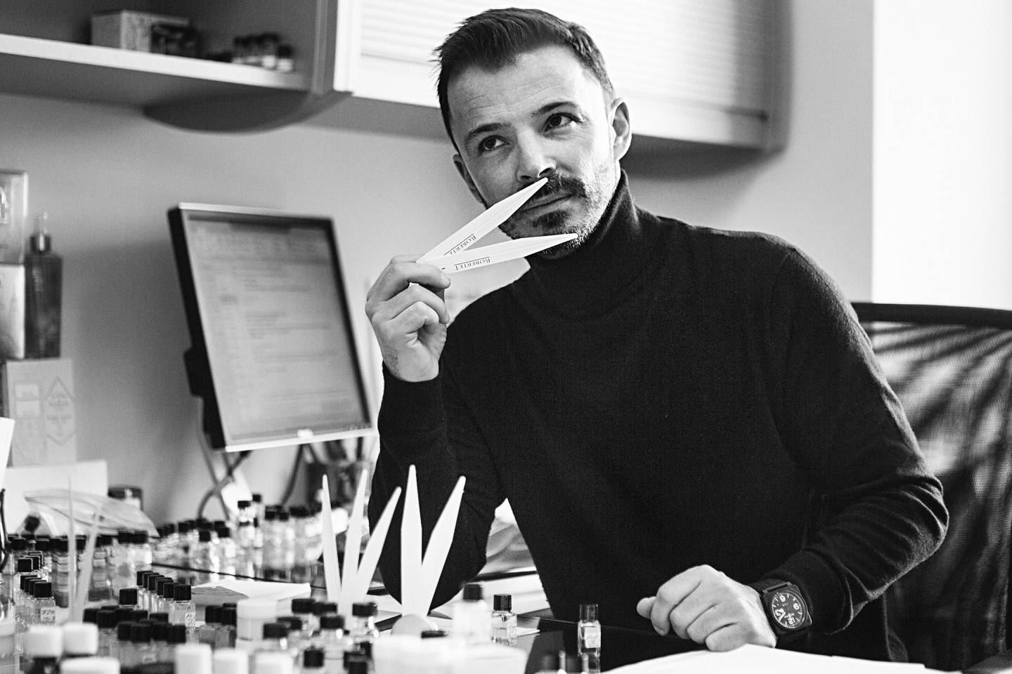 Jérôme Epinette, vice president of fine fragrance at Robertet
