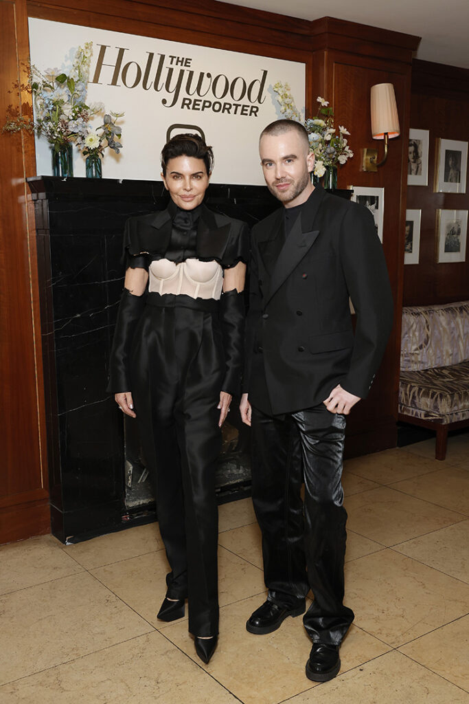 Lisa Rinna and Danyul Brown attend THR Power Stylists presented by Instagram