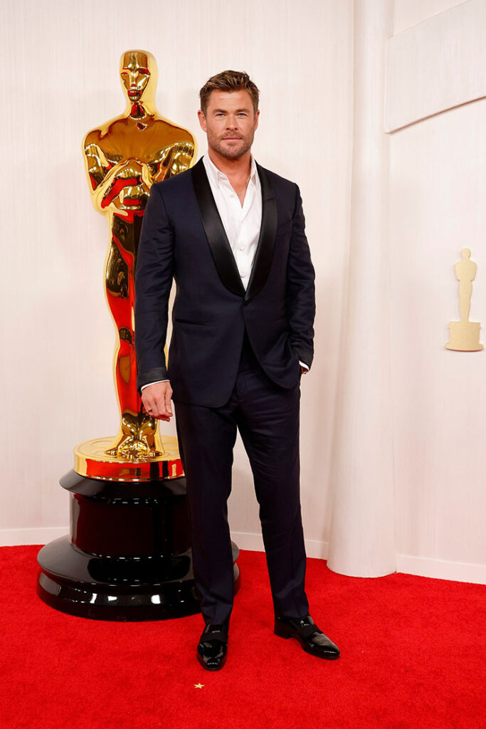 Chris Hemsworth at the 2024 Oscars