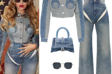 Beyoncé: Denim Jacket and Jeans
