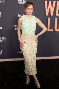 Joey King Wore Prada To The 'We Were The Lucky Ones' LA Premiere