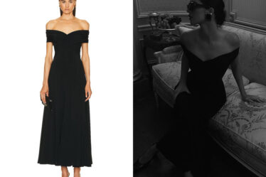 Kendall Jenner's Khaite Bruna Black Dress