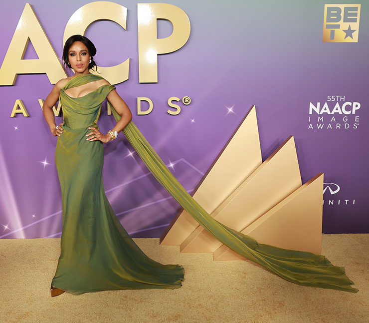 Kerry Washington Wore Vivienne Westwood To The 2024 NAACP Image Awards