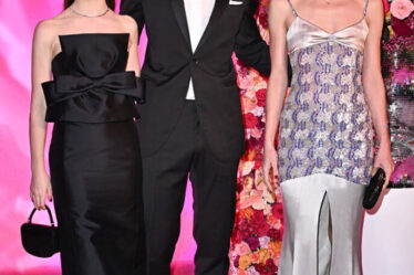 Princess Alexandra of Hanover, Ben Sylvester Strautmann and Charlotte Casiraghi attend the Rose Ball 2024.