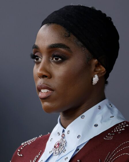 Image may contain Lashana Lynch Body Part Face Head Neck Person Adult Photography and Portrait