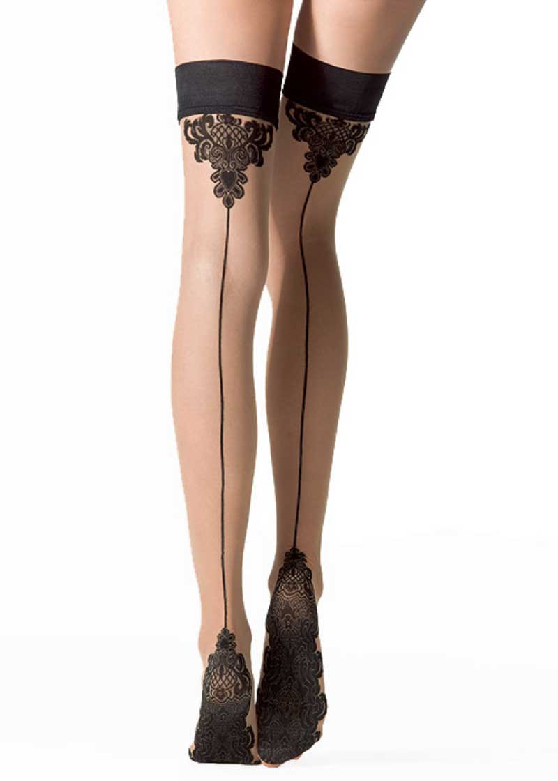 Fogal Chouchou Hold Ups - The Great Gatsby Official Design