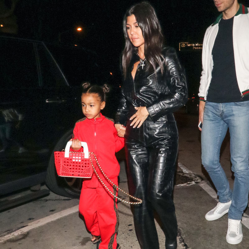 North West Fendi outfit