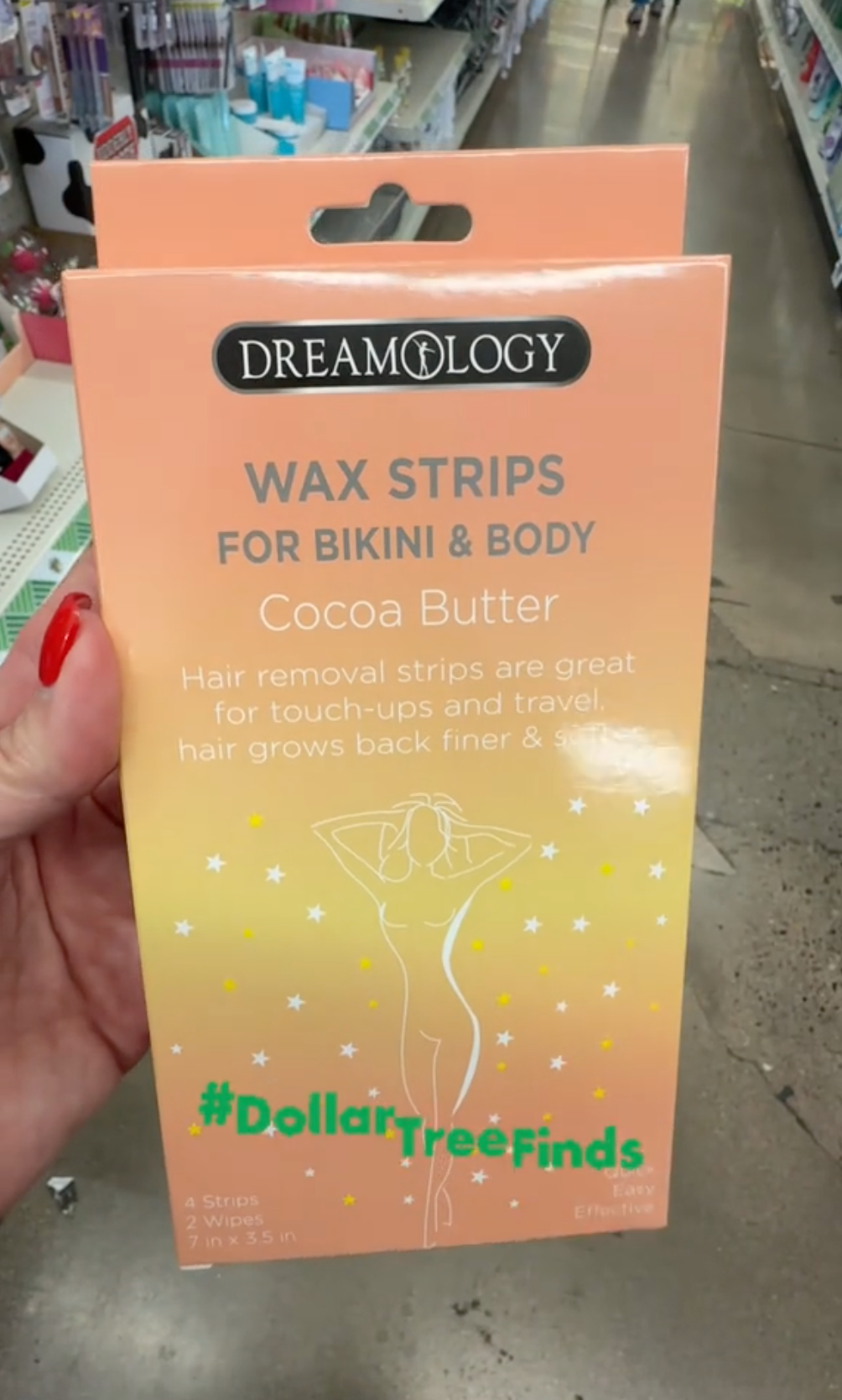 Dreamology Wax Strips