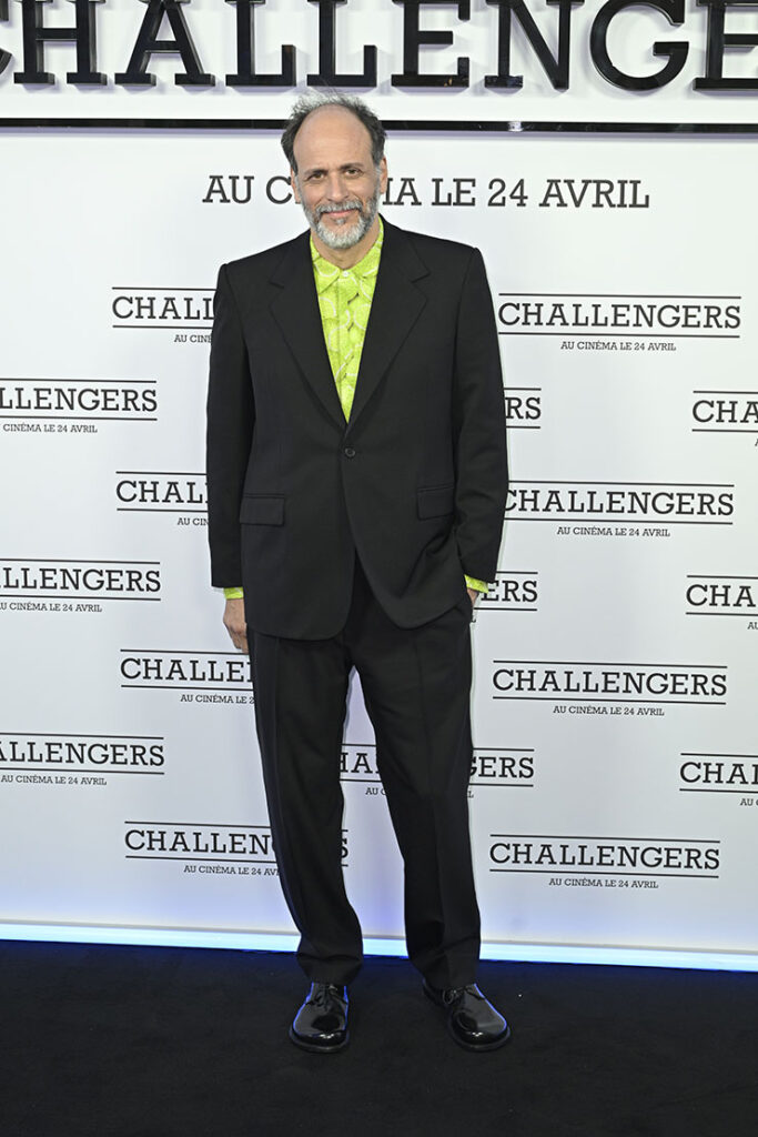 Director Luca Guadagnino attends the "Challengers" Paris Premiere