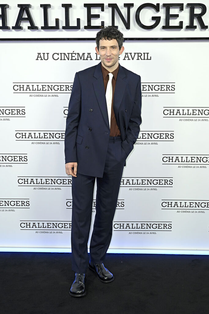 Josh O’Connor attends the "Challengers" Paris Premiere