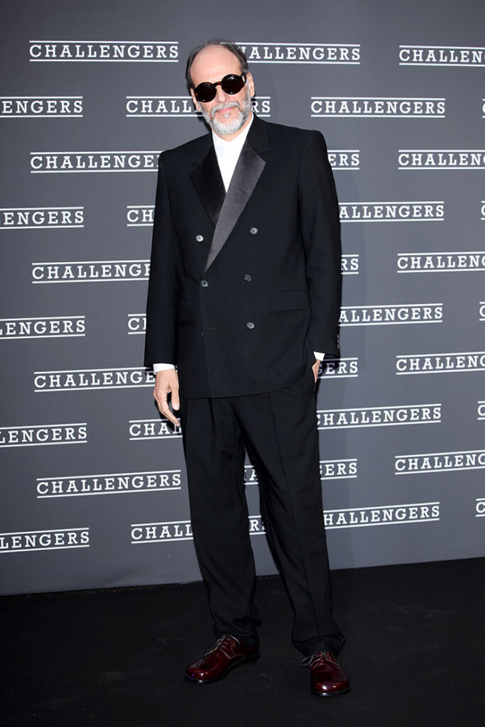 Luca Guadagnino attends the premiere of the movie "Challengers" 