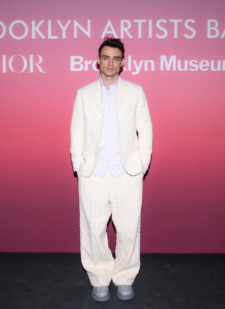 Thomas Doherty attends the The Brooklyn Artists Ball Made Possible by Dior