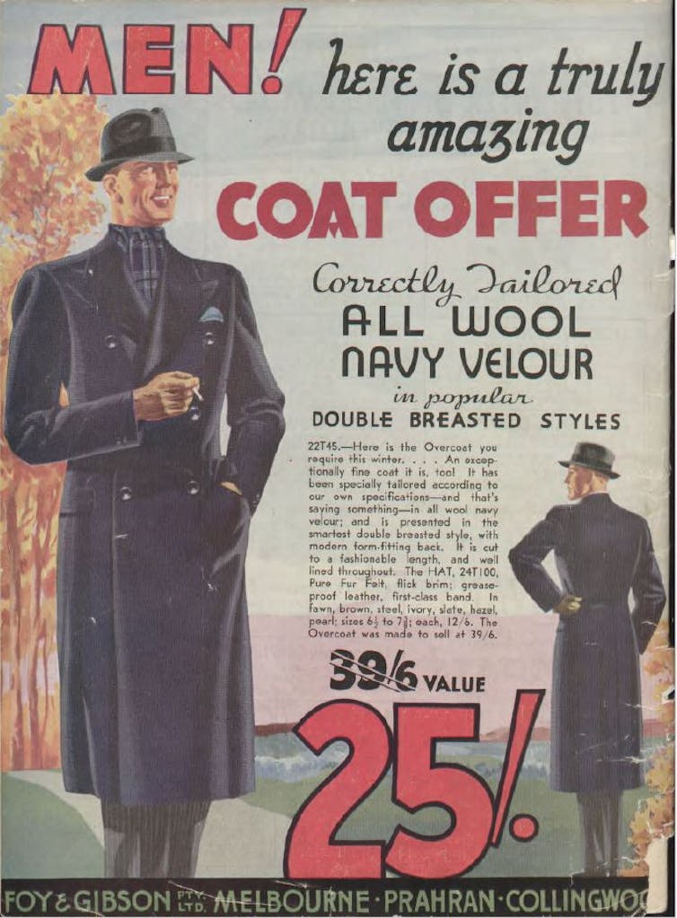 Advertisement: Men! Here is a truly amazing coat offer.