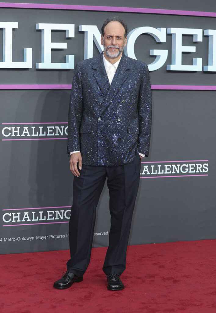 Luca Guadagnino attends the UK premiere of "Challengers" 
