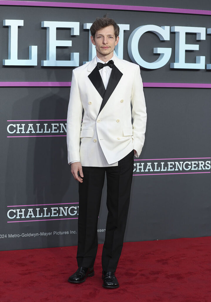Mike Faist attends the UK premiere of "Challengers"