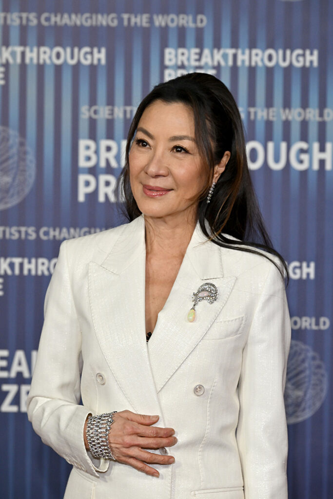 Michelle Yeoh attends the 10th Breakthrough Prize Ceremony