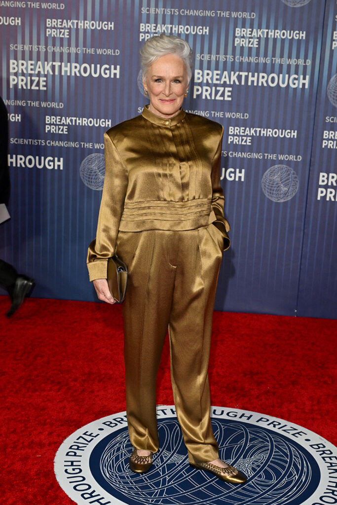 Glenn Close attends the 10th Breakthrough Prize Ceremony 