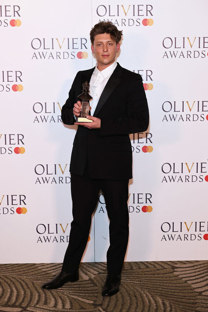 Tom Francis attends The Olivier Awards 2024