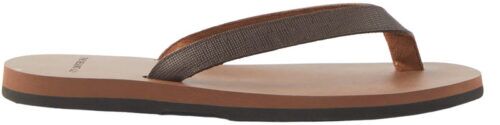 The Resort Co. Saffiano Leather Flip-Flops