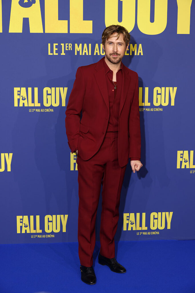 Ryan Gosling attends the "The Fall Guy" Premiere