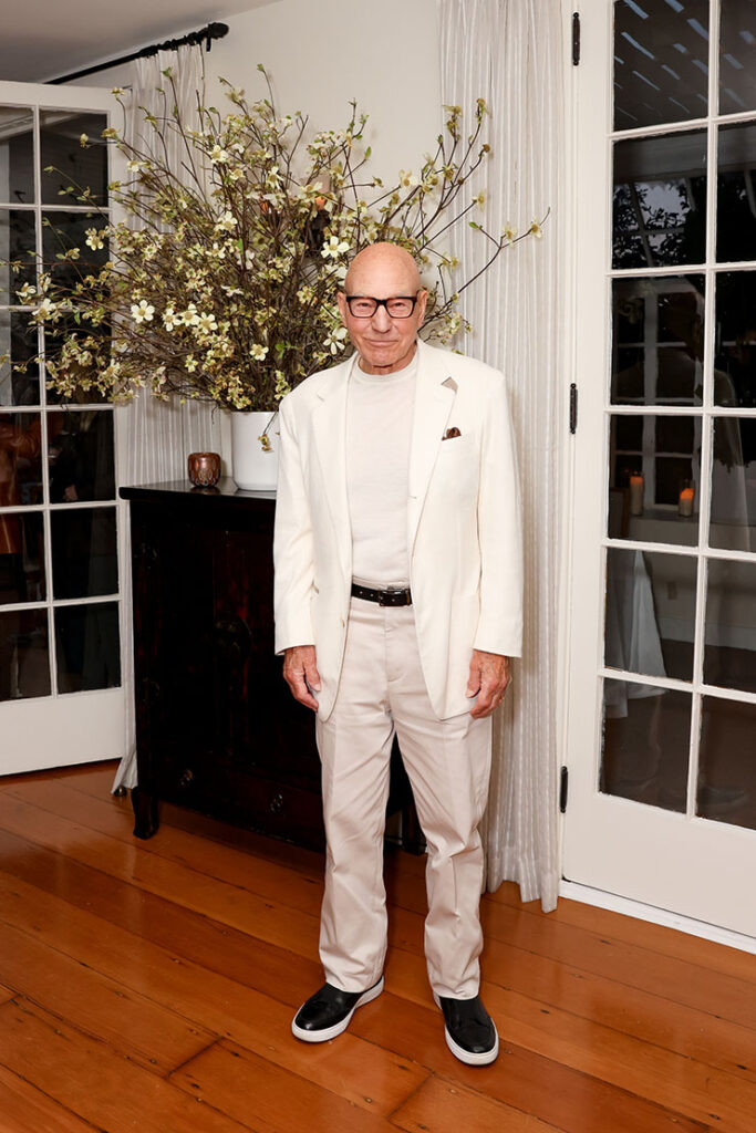 Sir Patrick Stewart at the dunhill AUTUMN WINTER 2024 LOS ANGELES DINNER