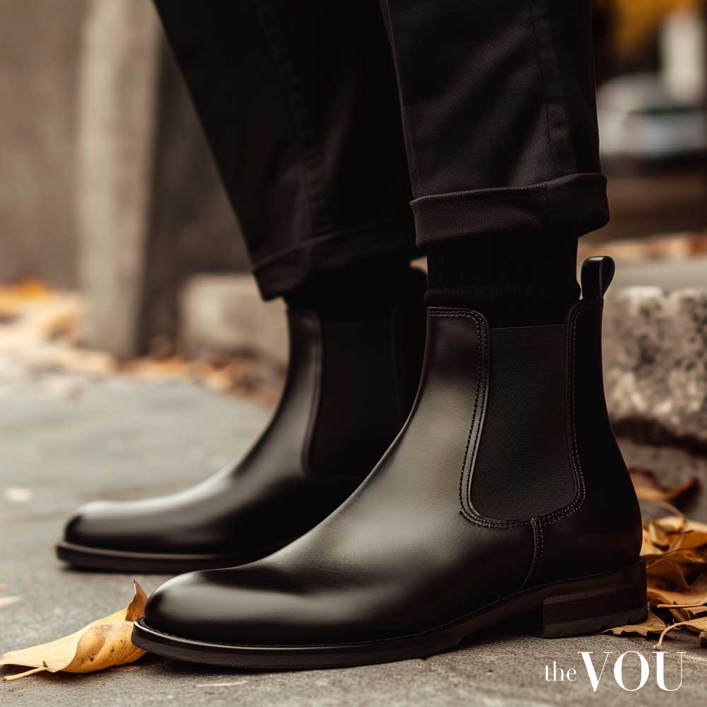old money style chelsea boots