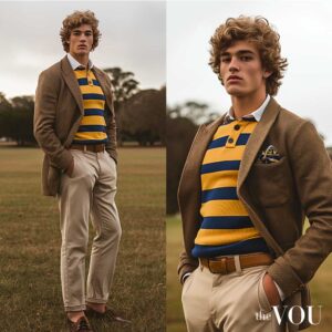 Ivy League Rugby shirt style