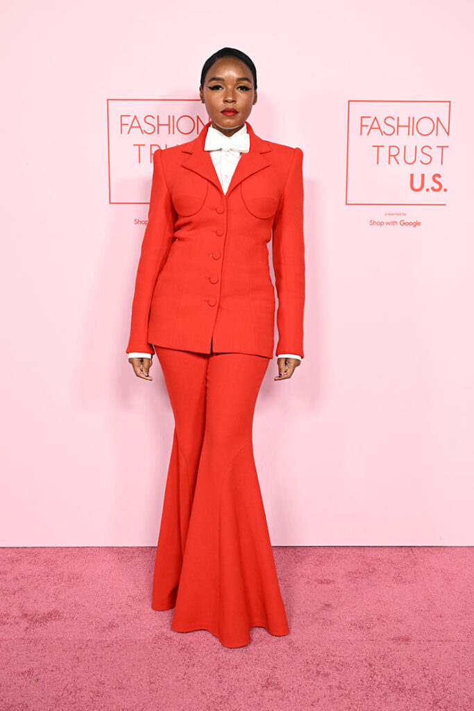Janelle Monáe Wore Sergio Hudson To The Fashion Trust U.S. Awards 2024