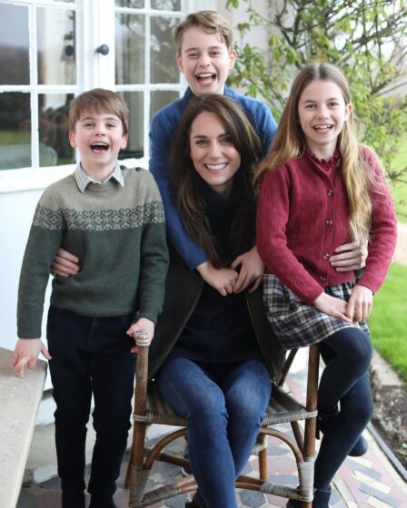 Kate Middleton and her three children