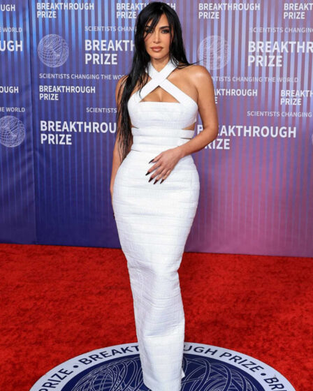 Kim Kardashian Wore Alaïa To The 2024 Breakthrough Prize Ceremony