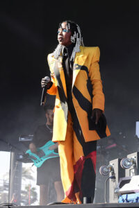 Lauryn Hill Made A Surprise Appearance At Coachella Wearing Balmain