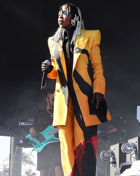 Lauryn Hill Made A Surprise Appearance At Coachella Wearing Balmain