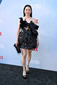 Lucy Liu Wore Nardos To The Netflix Screening For ‘A Man in Full’