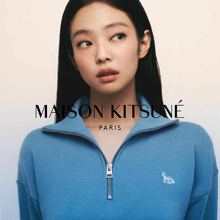 Maison Kitsuné's Baby Fox Campaign Starring Jennie Kim