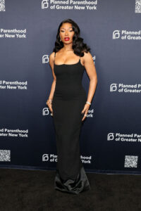 Megan Thee Stallion Wore Versace To The 2024 Planned Parenthood Of Greater New York Gala